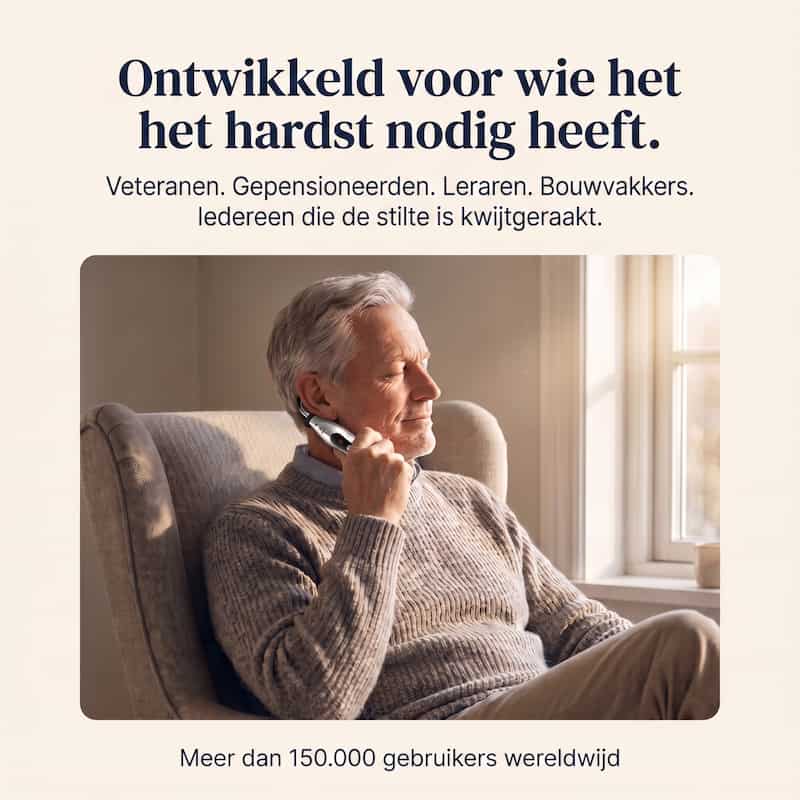 Loera™ Het tinnitusapparaat dat je stilte teruggeeft