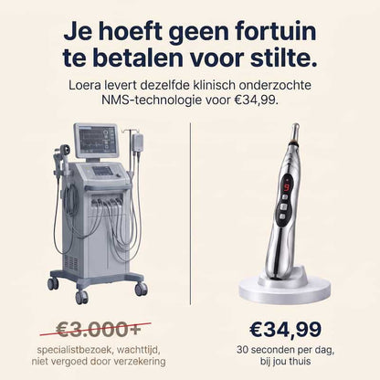 Loera™ Het tinnitusapparaat dat je stilte teruggeeft